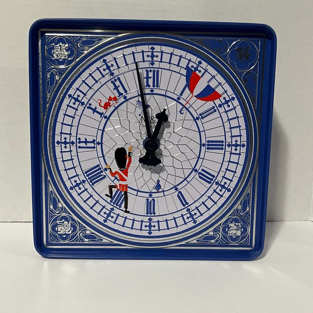 Marks & Spencer Big Ben Working Clock Tin with Dark Chocolate Orange Jaffa Cakes